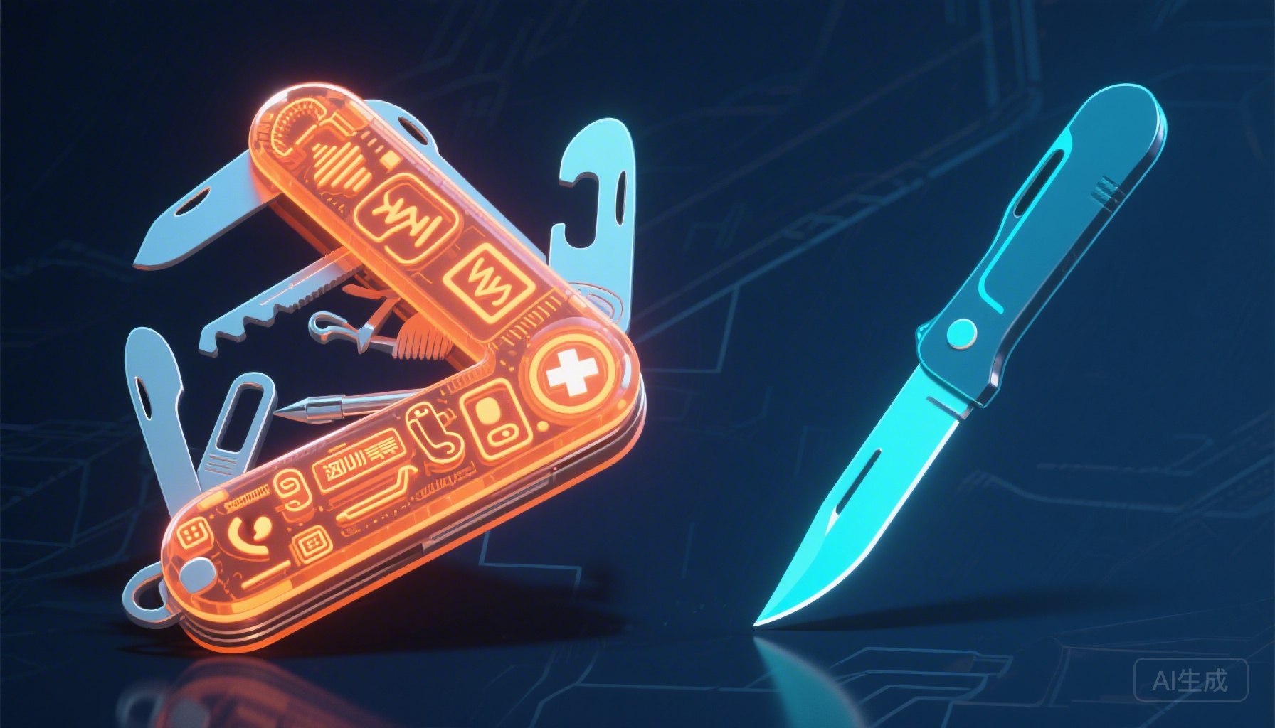 瑞士军刀 vs 手术刀