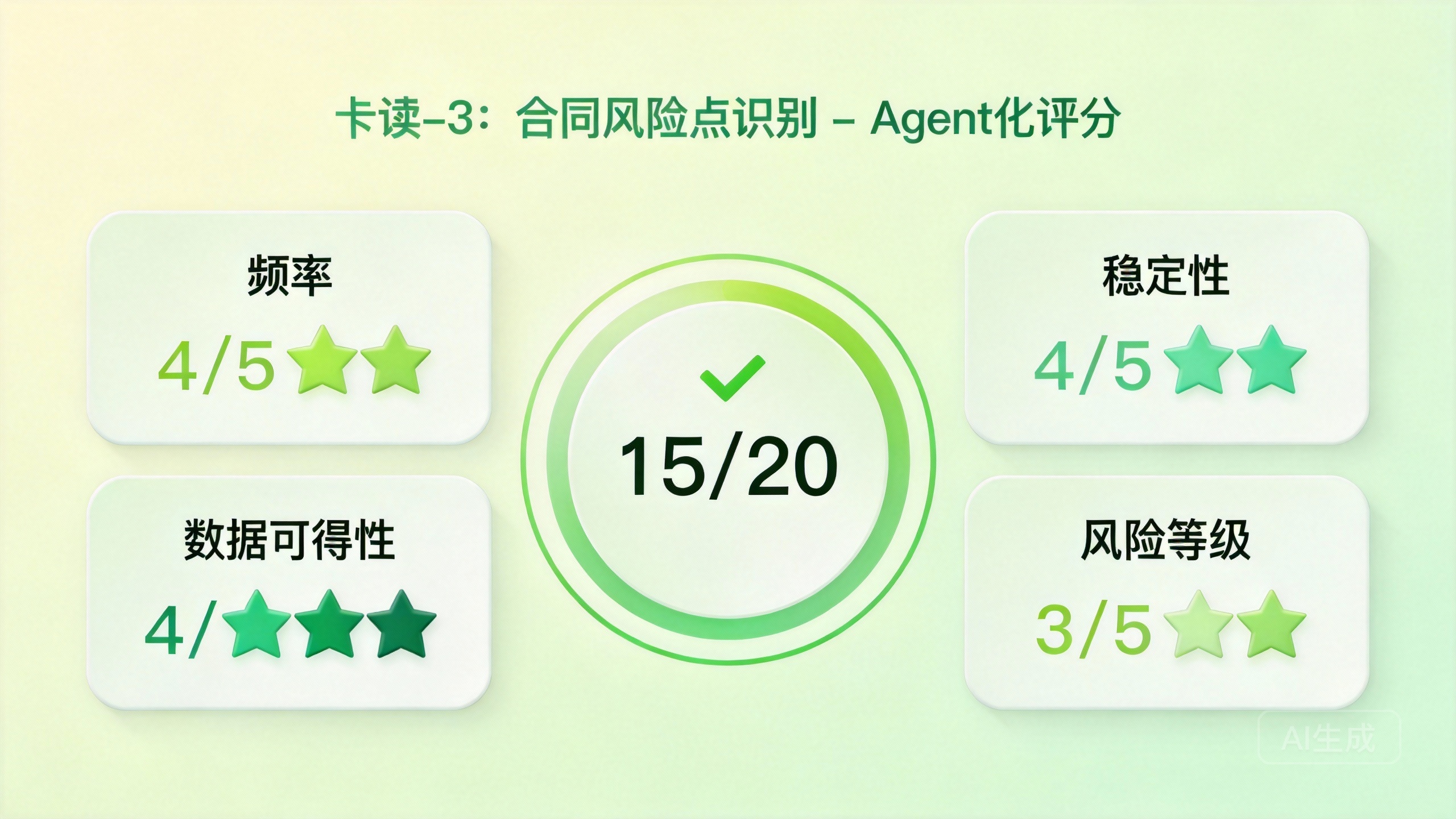 Agent化评分