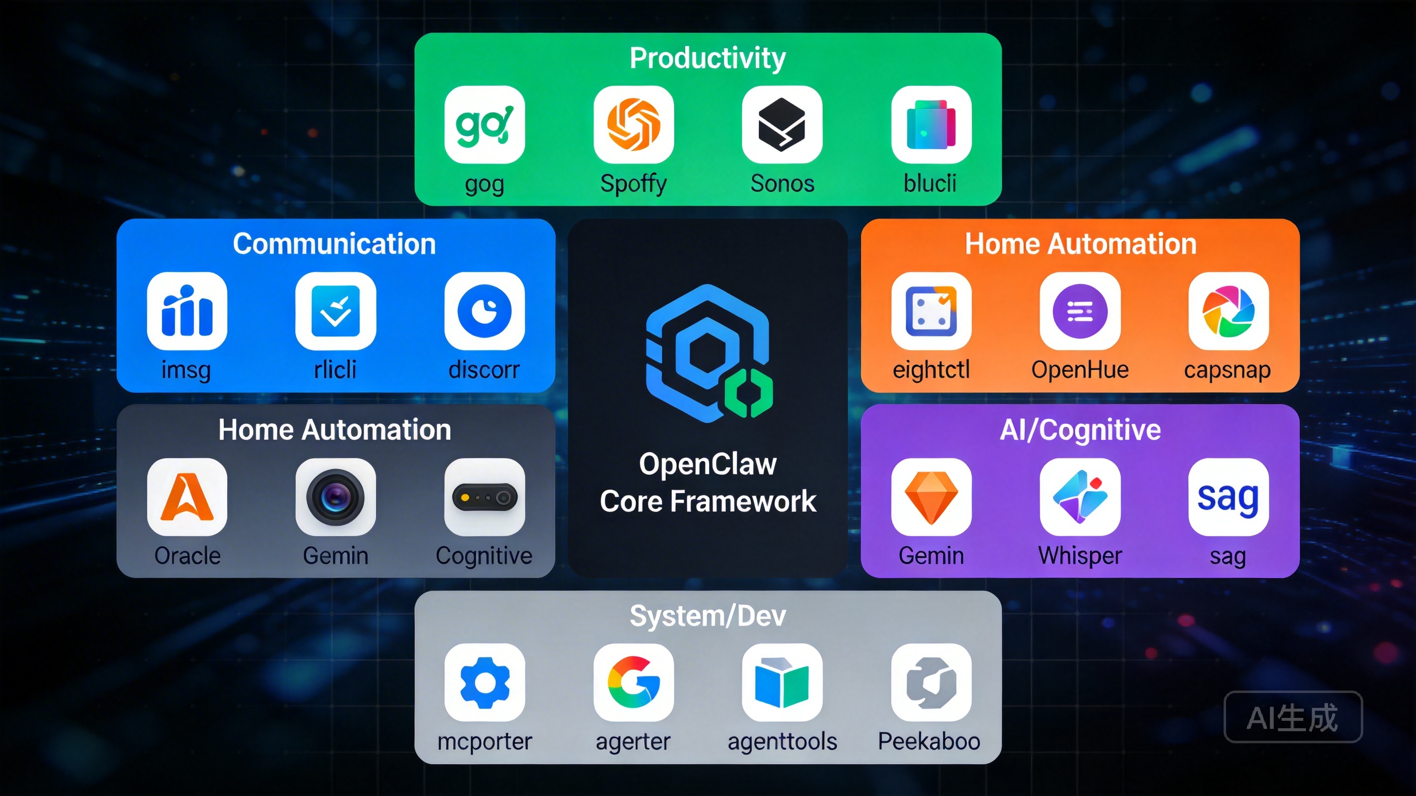 核心技能生态系统